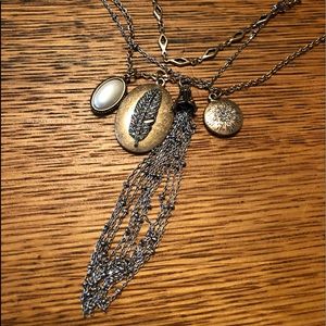 Silver Jean Necklace